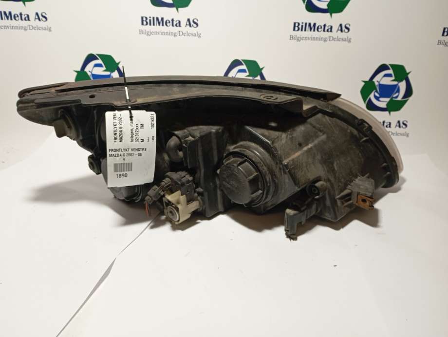 Frontlykt venstre halogen til Mazda 6 2002-2008 (Type I)  (|921012lxxx)