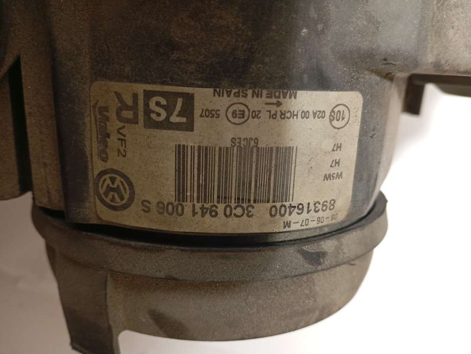 Frontlykt høyre halogen til VW Passat 2005-2010 (B6) (B6) (|3c0941006s)