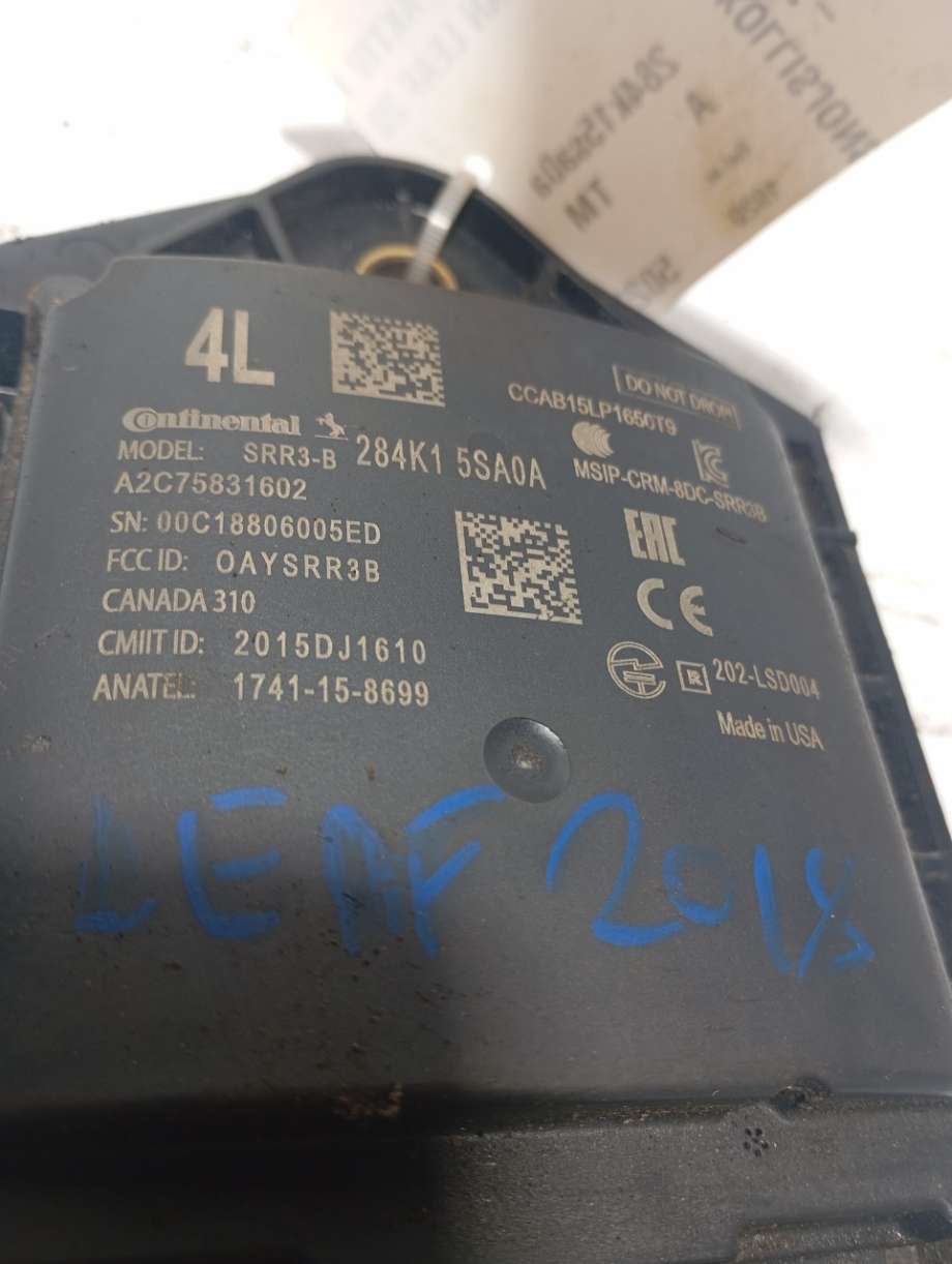 Sensor radar til Nissan Leaf 2018-->> (Type II)  (|284k15sa0a)