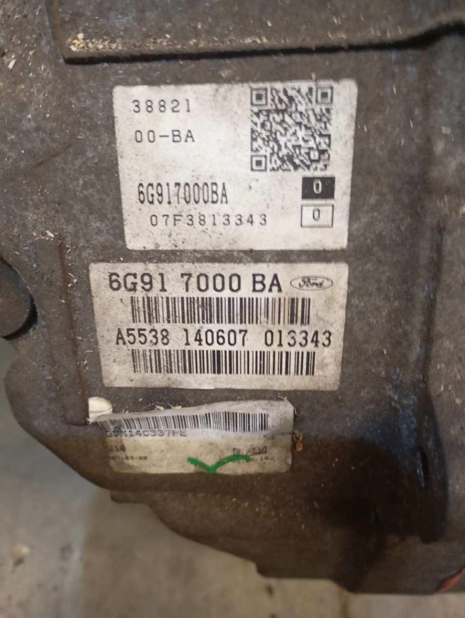 Girkasse automat til Ford Mondeo 2007-2010 (Type IV, Fase 1)  (|6g917000ba)