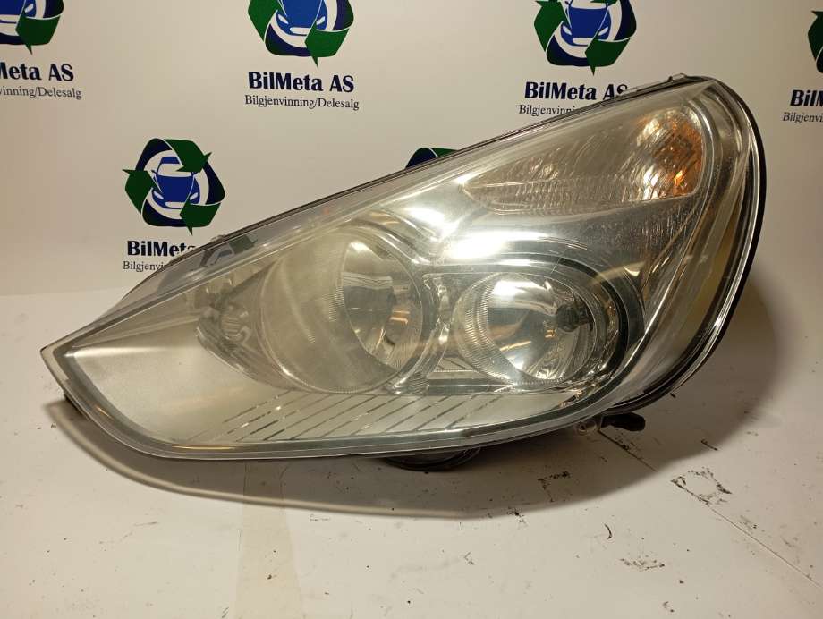 Frontlykt venstre halogen til Ford S-Max 2006-2010 (Type I, Fase 1) (|6m2113w030aj)