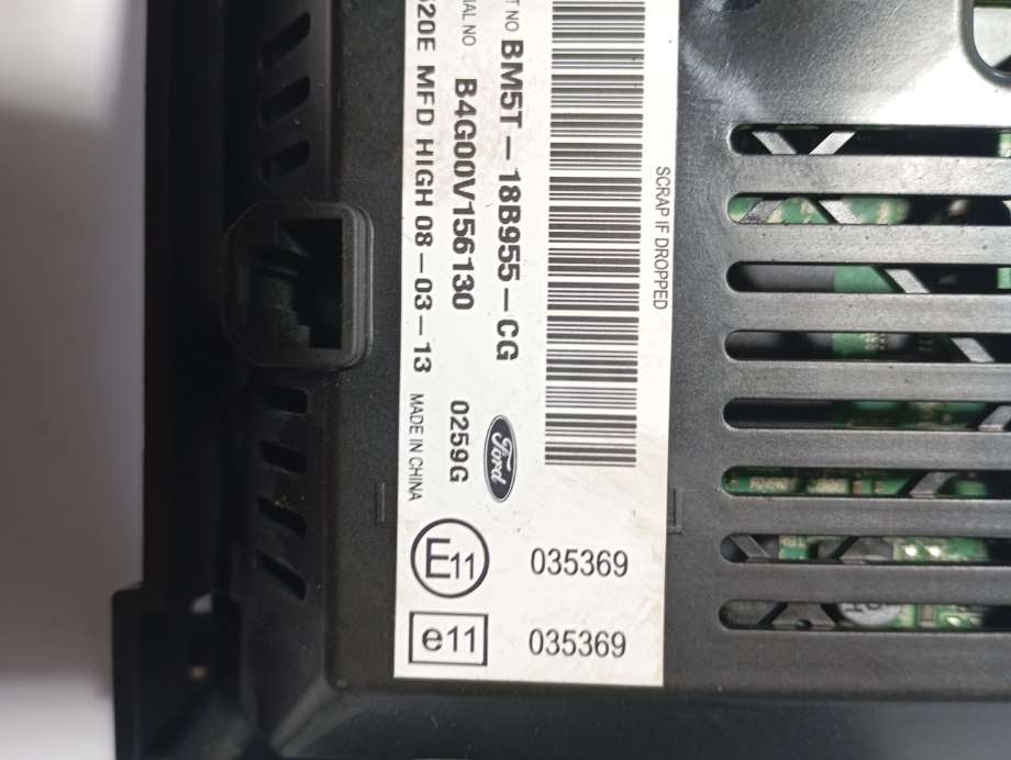 Instrument kjørecomputer til Ford Focus 2011-2014 (Type III, Fase 1)  (|bm5t18b955cg)