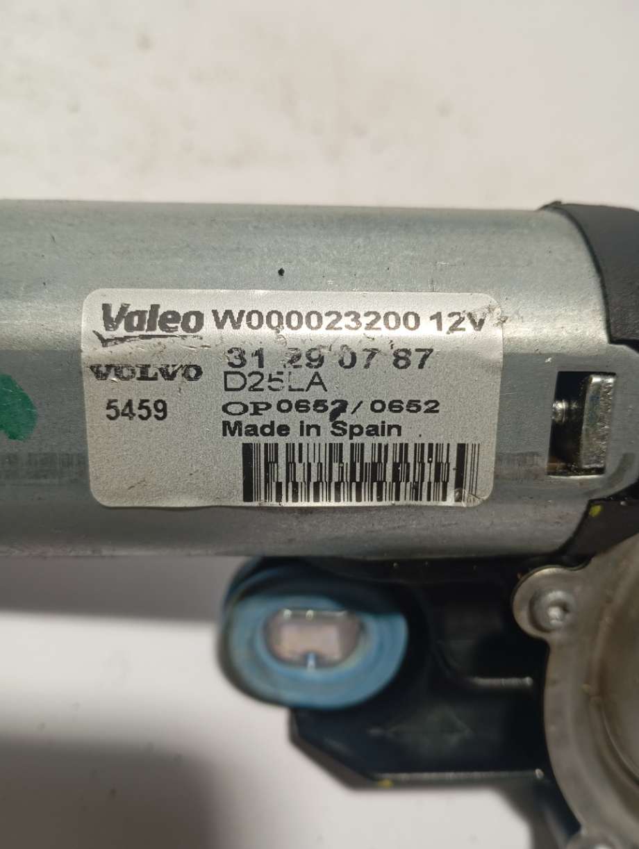 Viskermotor bakrute til Volvo V70 2007-2013 (Type III, Fase 1)  (|w000023200)
