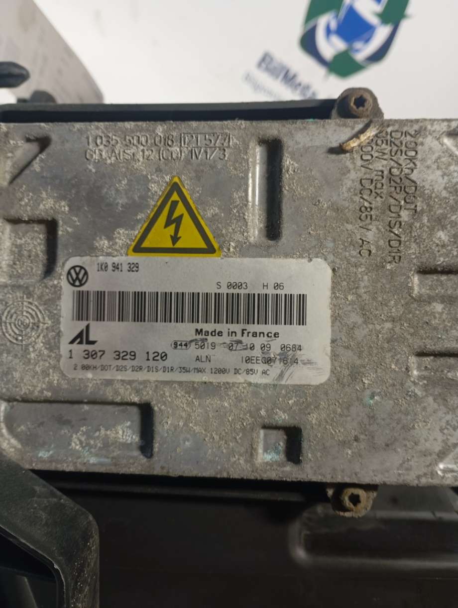 Frontlykt høyre xenon til VW Touran 2003-2006 (Type I, Fase 1)  (|1t1941752a|0301233282)
