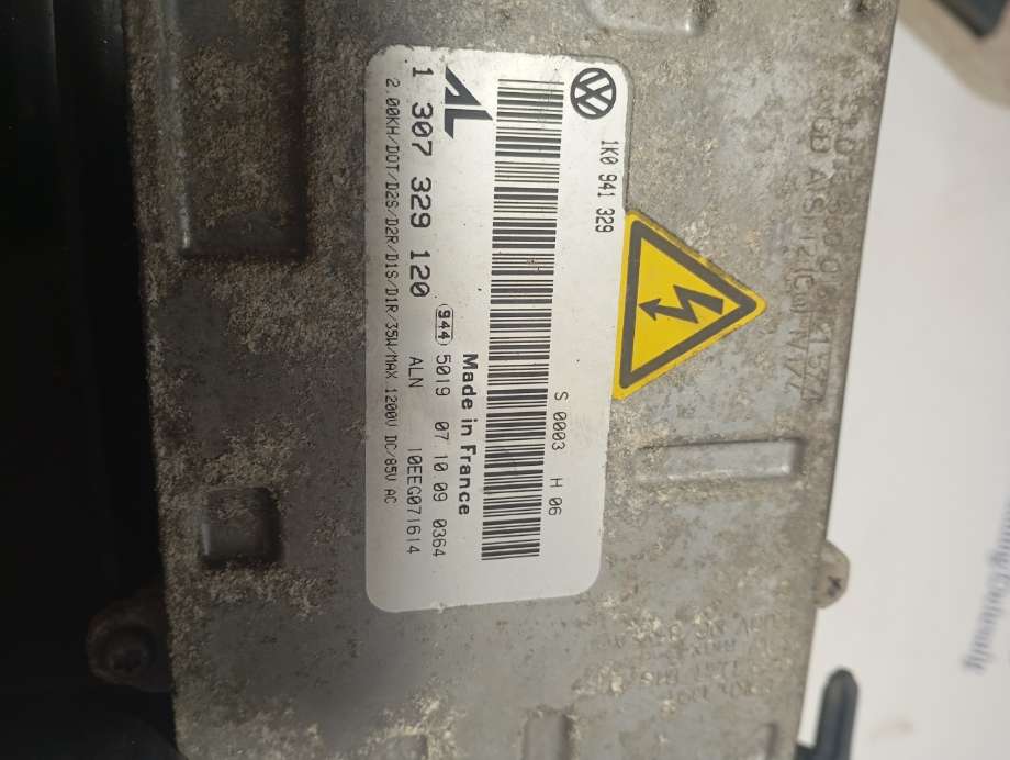 Frontlykt venstre xenon til VW Touran 2003-2006 (Type I, Fase 1) (|1t1941751a|0301233281)