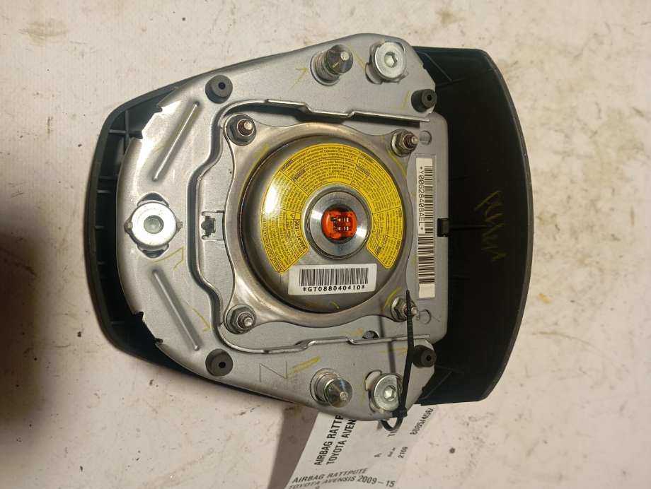 Airbag rattpute til Toyota Avensis 2009-2015 (Type III, Fase 1)  