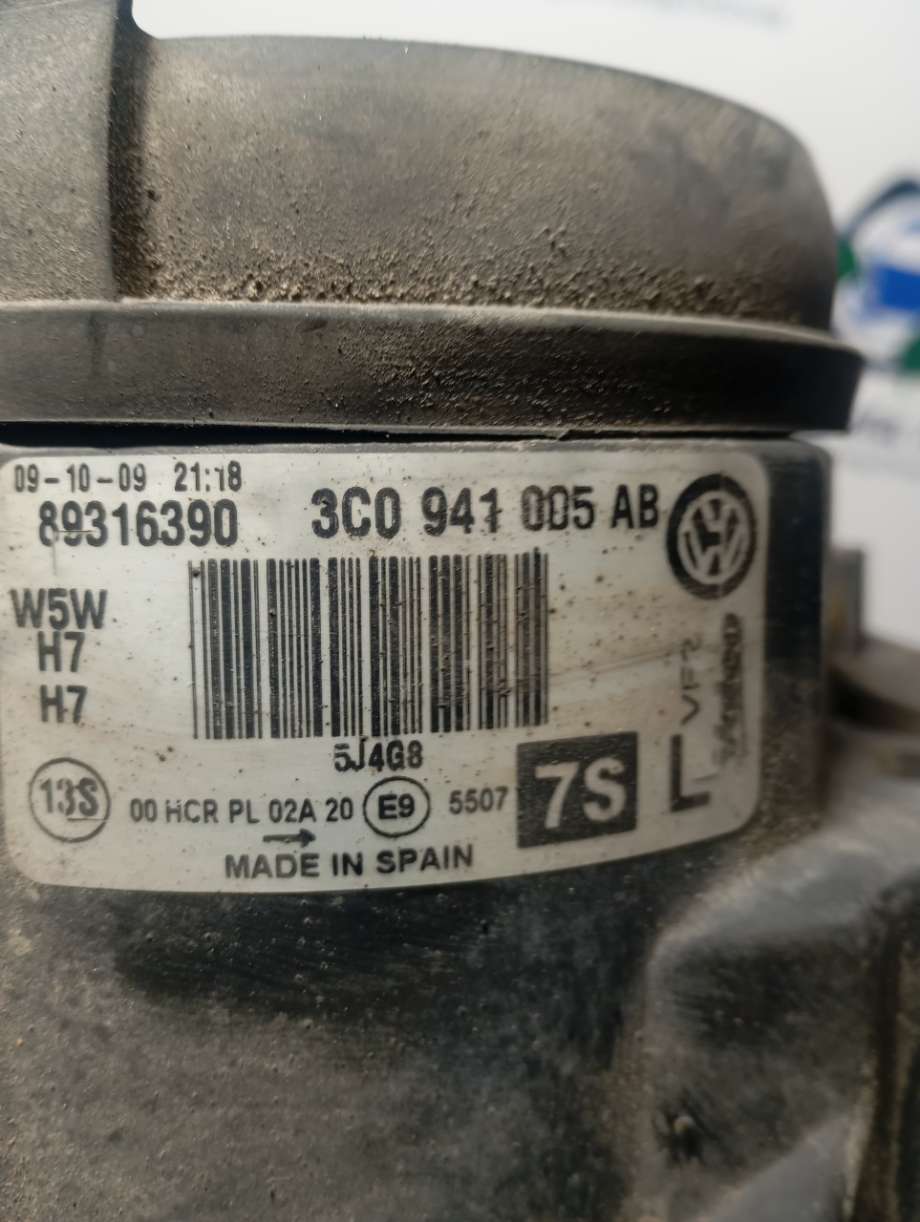 Frontlykt venstre halogen til VW Passat 2005-2010 (B6) (B6) (|3c0941005ab)