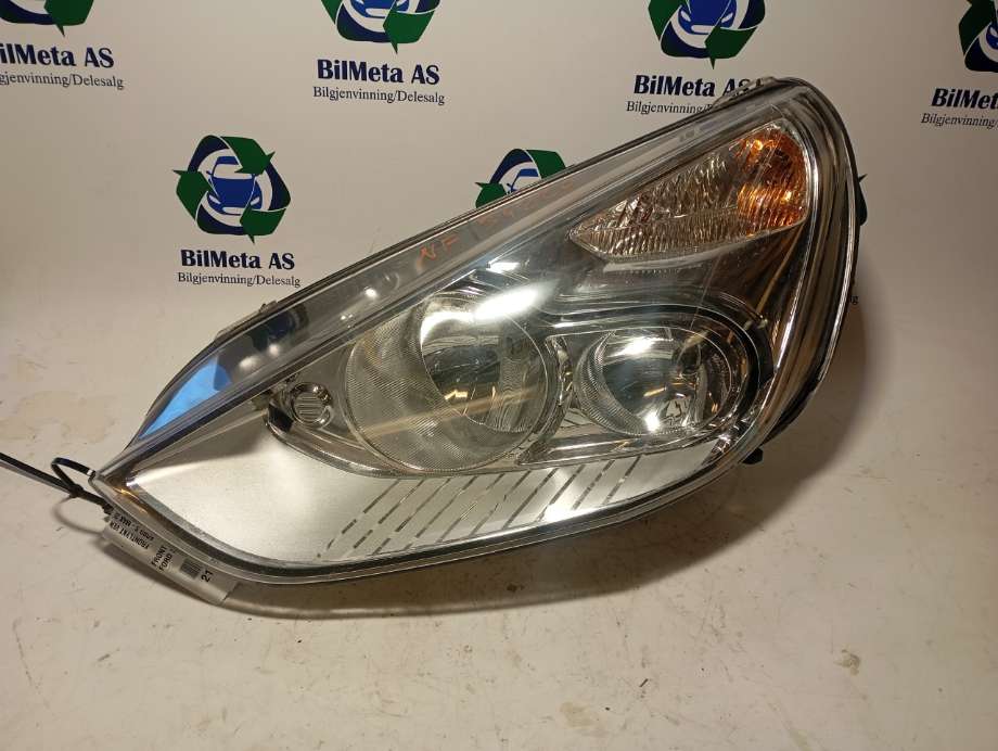 Frontlykt venstre halogen til Ford S-Max 2006-2010 (Type I, Fase 1) (|6m2113w030ak)