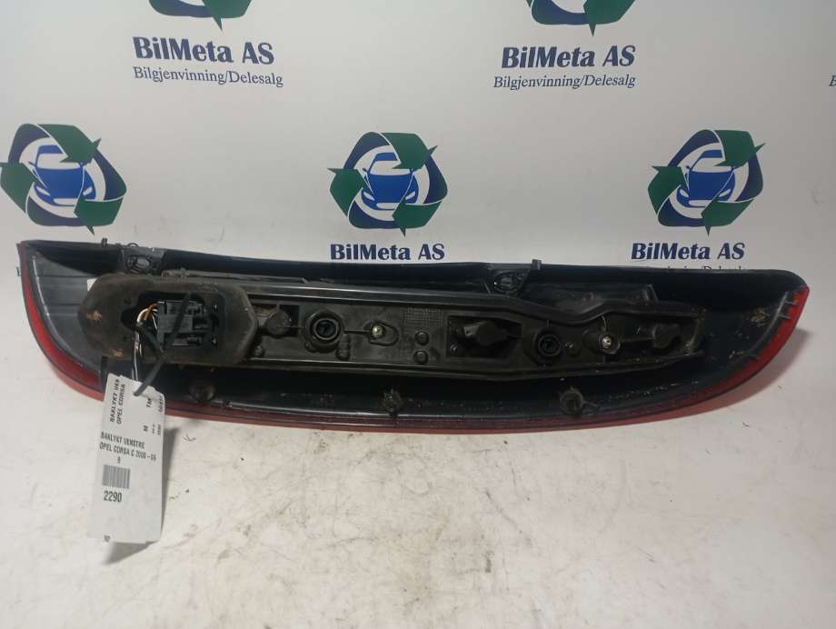 Baklykt venstre til Opel Corsa C 2000-2006  (|09114336|89302171)