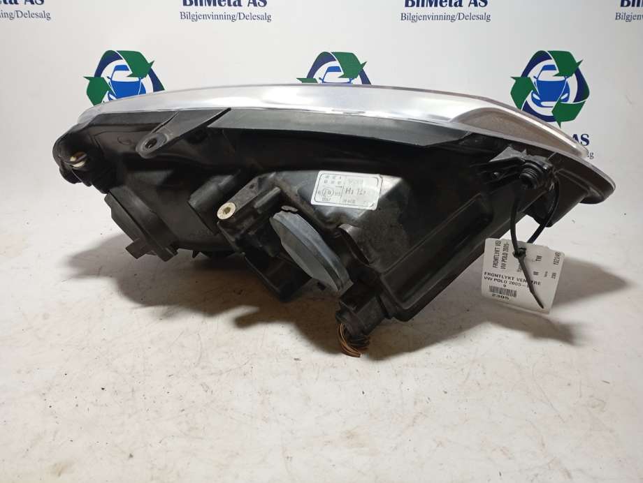 Frontlykt venstre halogen til VW Polo 2005-2009 (Type IV, Fase 2)  