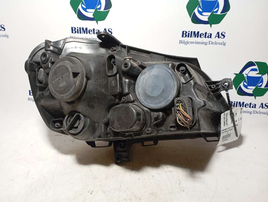 Frontlykt venstre halogen til VW Polo 2005-2009 (Type IV, Fase 2)  