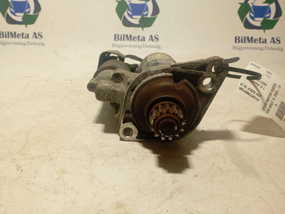 Starter diesel til VW Golf VI 2008-2012  (|02Z911024H|0001153007)