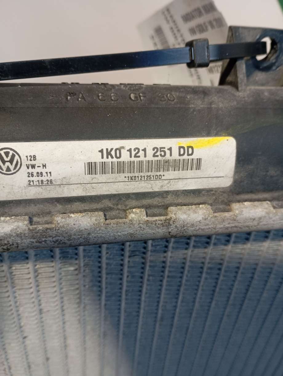 Radiator (manuell gir) til VW Golf VI 2008-2012  (|1k0121251DD)