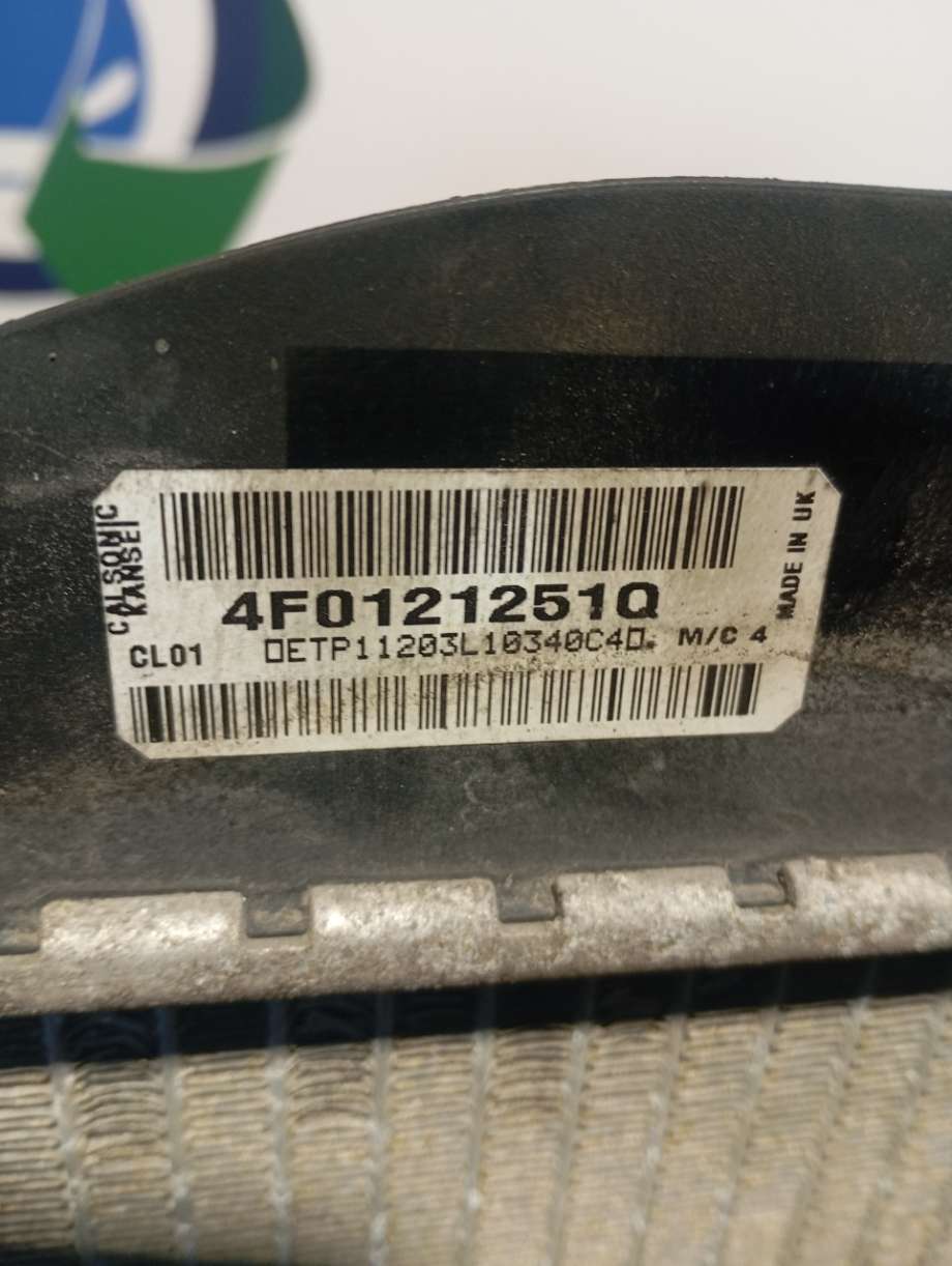 Radiator (manuell gir) til Audi A6 2005-2008 (Type III, Fase 1) (C6) (C6) (|4f0121251q)