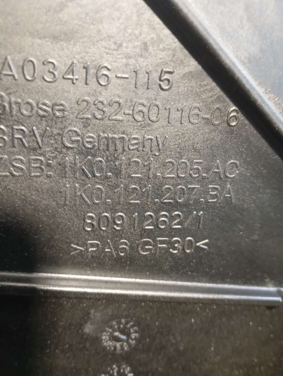 Kjølevifte til VW Golf VI 2008-2012  (|1k0121205ac)