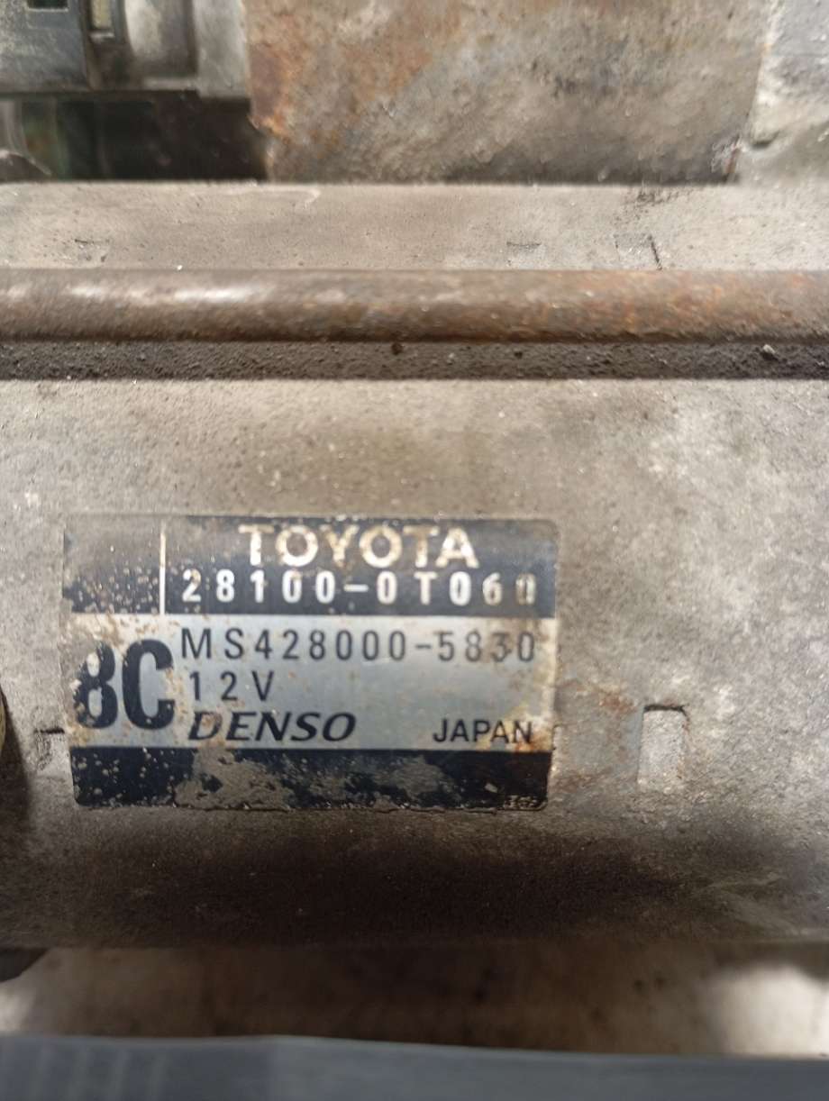Starter til Toyota Avensis 2009-2015 (Type III, Fase 1)  (|281000t060|MS4280005830)