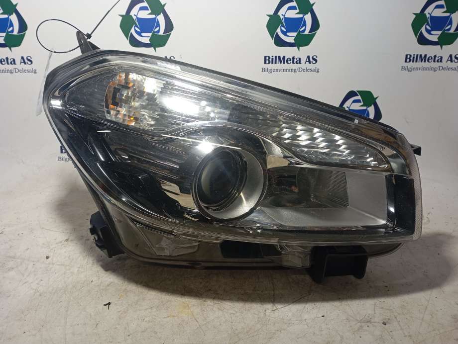 Frontlykt høyre xenon til Nissan Qashqai 2010-2014 (Type I, Fase 2) (26010br60a|)