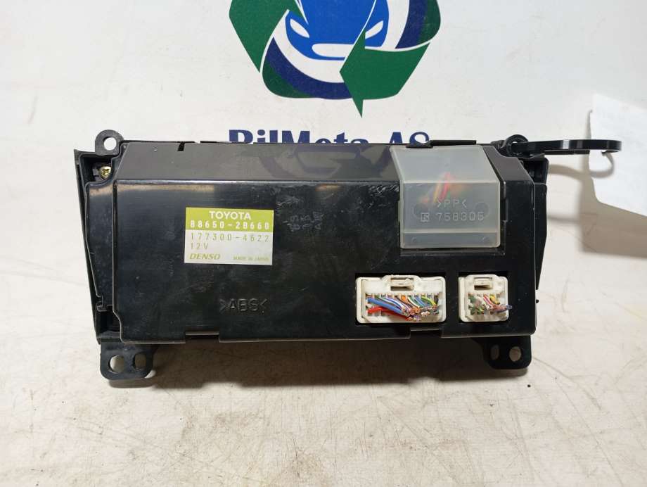 Varmeapparat betjening til Toyota Celica 2000-2005 (Type VII)  (|886502b660)