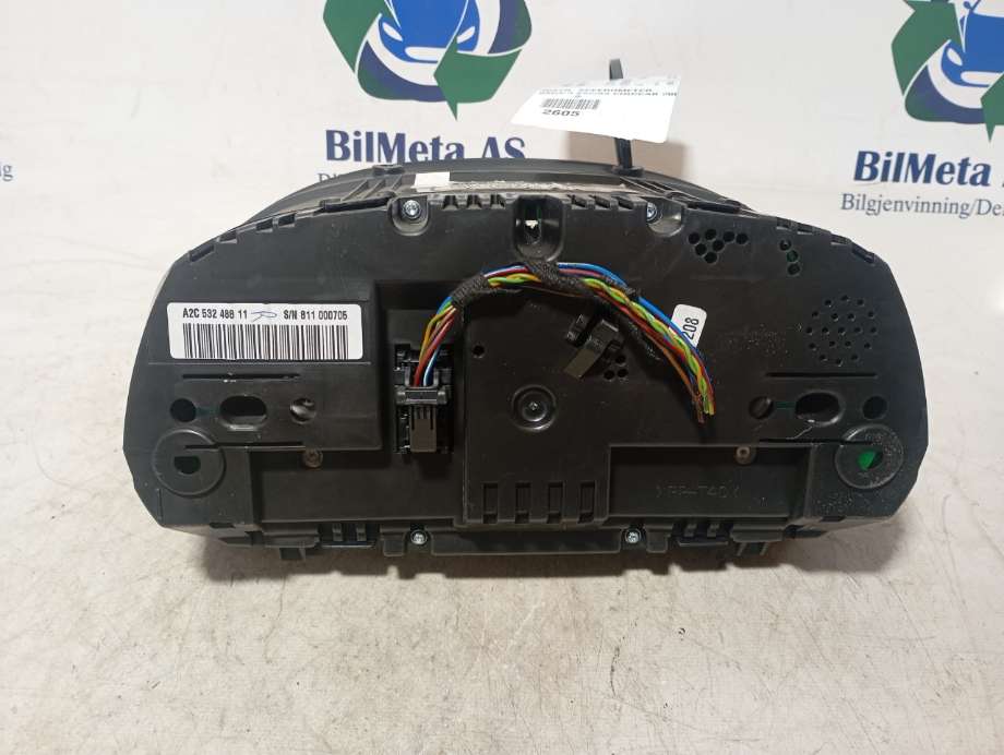 Speedometer til BMW 3-Serie 2005-2011 (E90/E91/E92/E93) (E90/E91/E92/E93) (|14369510|811000705)