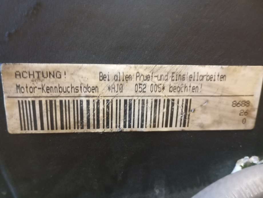 Motor bensin til Audi TT 1998-2006 (Type I)  