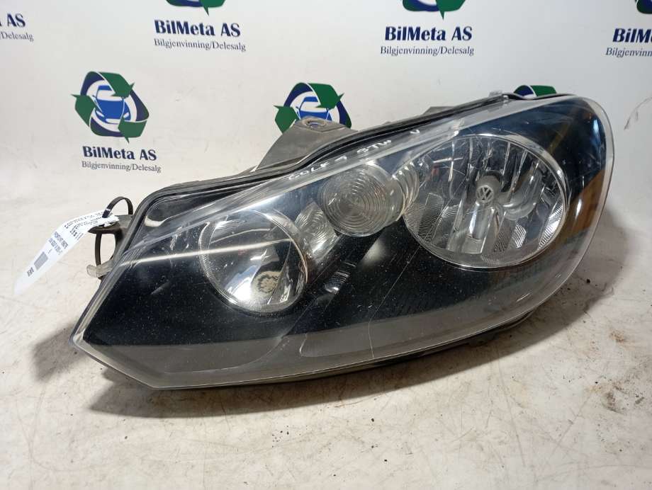 Frontlykt venstre halogen til VW Golf VI 2008-2012 (|5k1941005k)