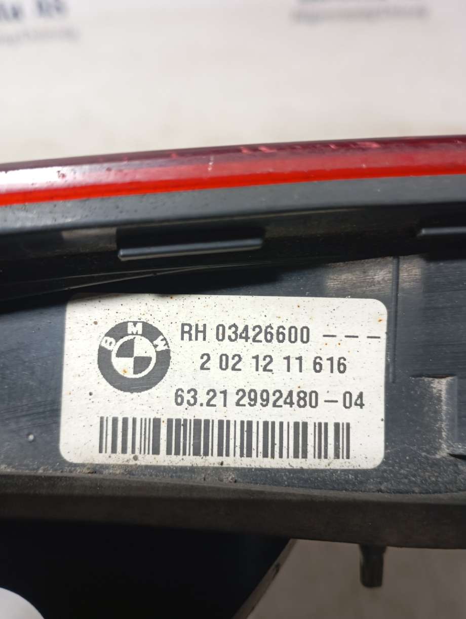 Baklykt høyre indre til BMW X1 2009-2015 (E84) (E84) (|6321299248004)