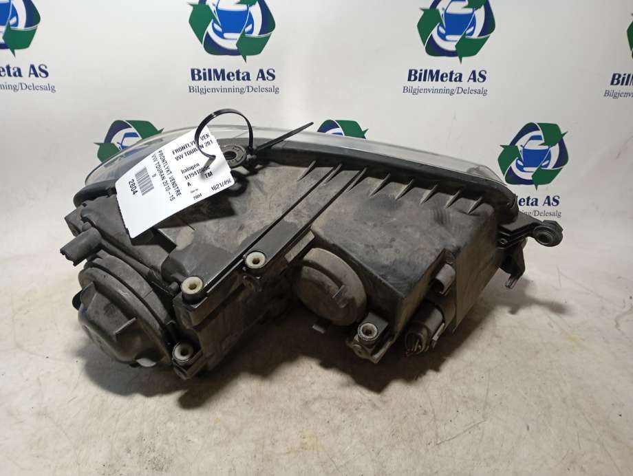 Frontlykt venstre halogen til VW Touran 2010-2015 (Type I, Fase 3)  (|1t1941005c)