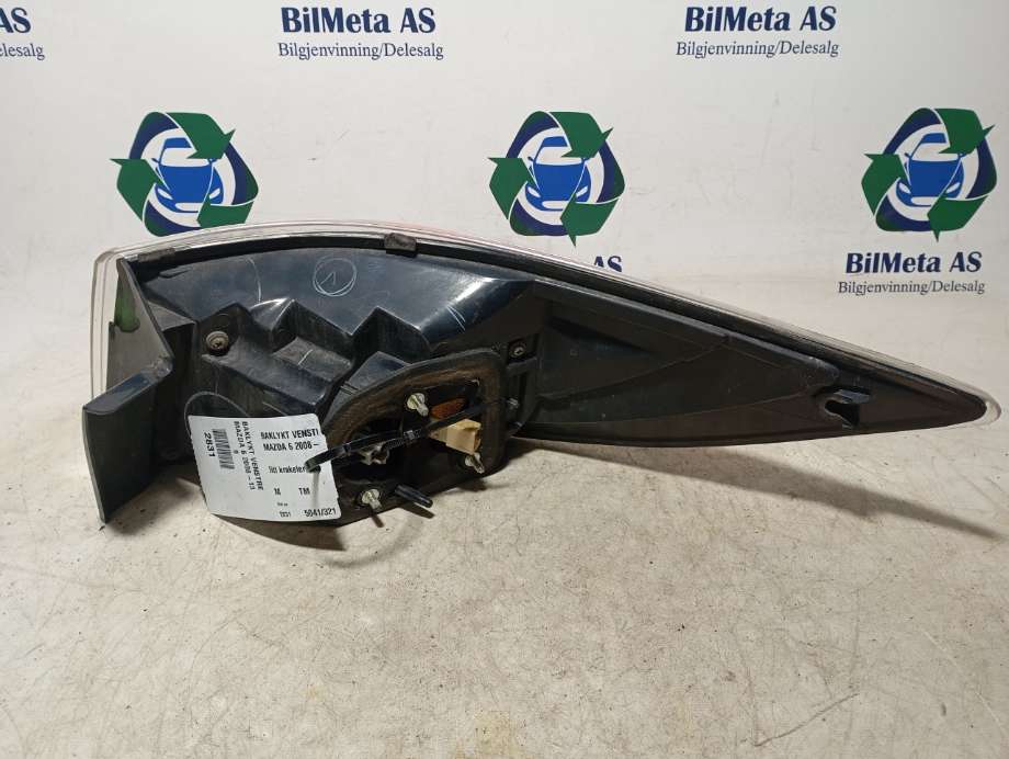 Baklykt venstre til Mazda 6 2008-2010 (Type II, Fase 1)