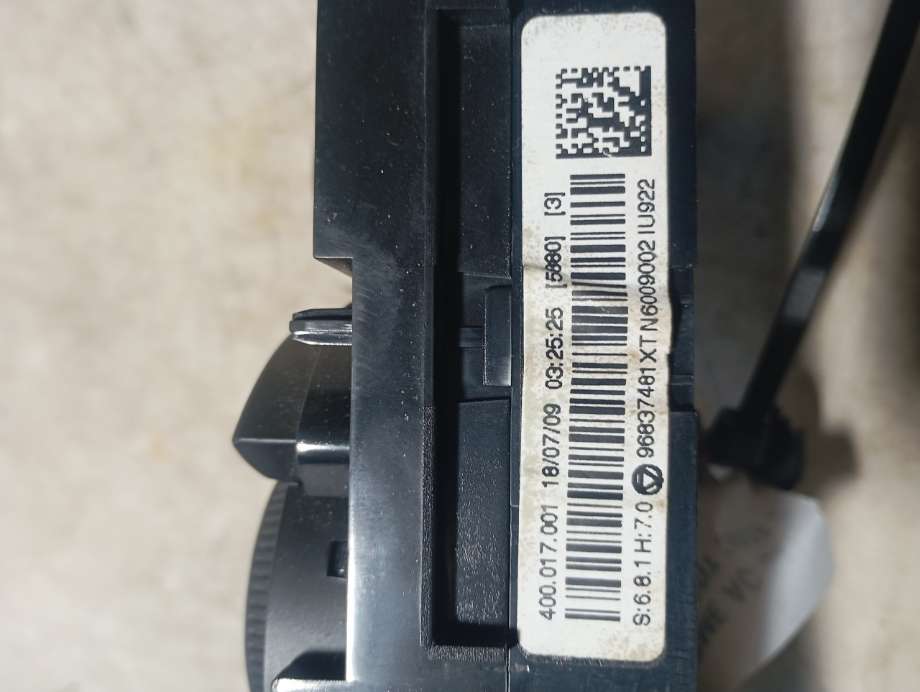 Varmeapparat betjening til Peugeot 3008 2009-2016 (Type I)  (|400017001)