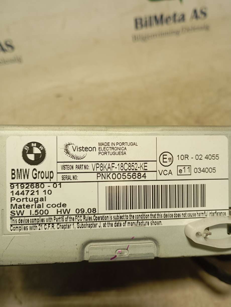 Bilstereo til BMW 5-Serie 2003-2010 (E60/E61) (E60/E61) (|vp8kaf18c852ke)