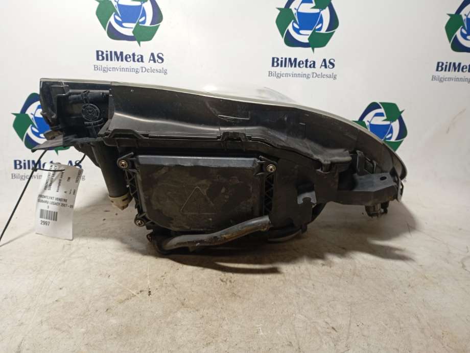 Frontlykt venstre xenon til Subaru Legacy 2007-2009 (Type IV, Fase 2)  