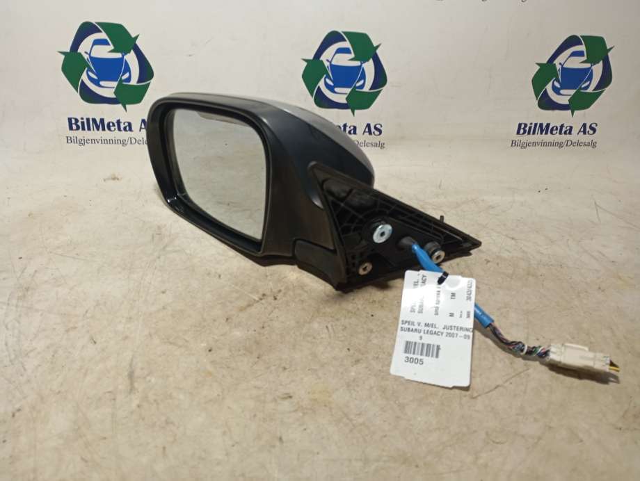 Speil venstre til Subaru Legacy 2007-2009 (Type IV, Fase 2)  