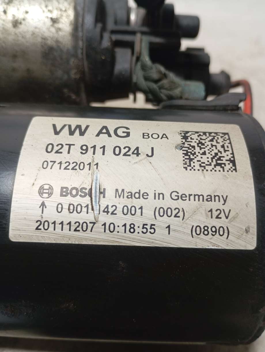 Starter til VW Polo 2009-2014 (Type V, Fase 1)  (|02T911024J)
