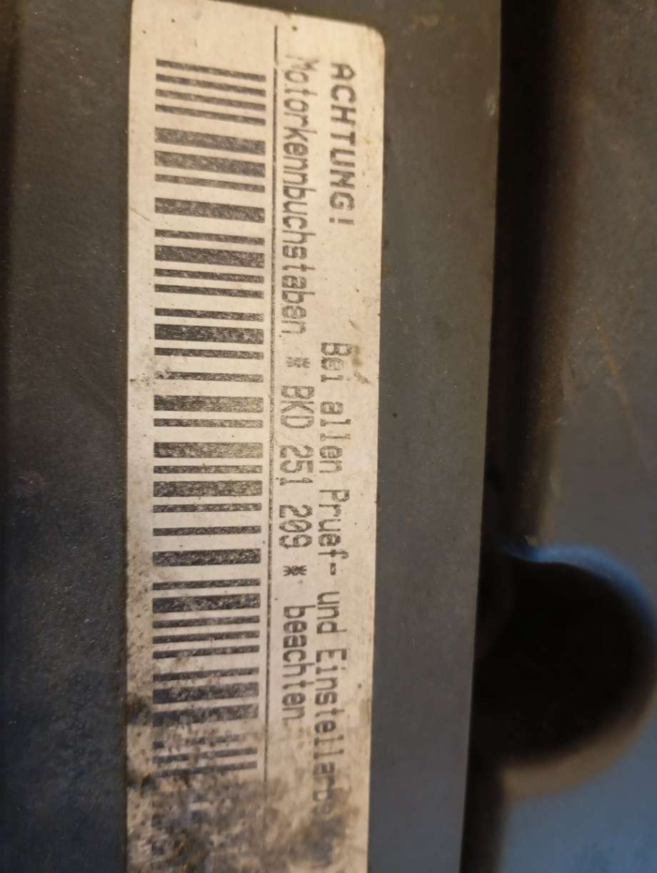 Motor diesel til Audi A3 2003-2008 (Type II, Fase 1)
