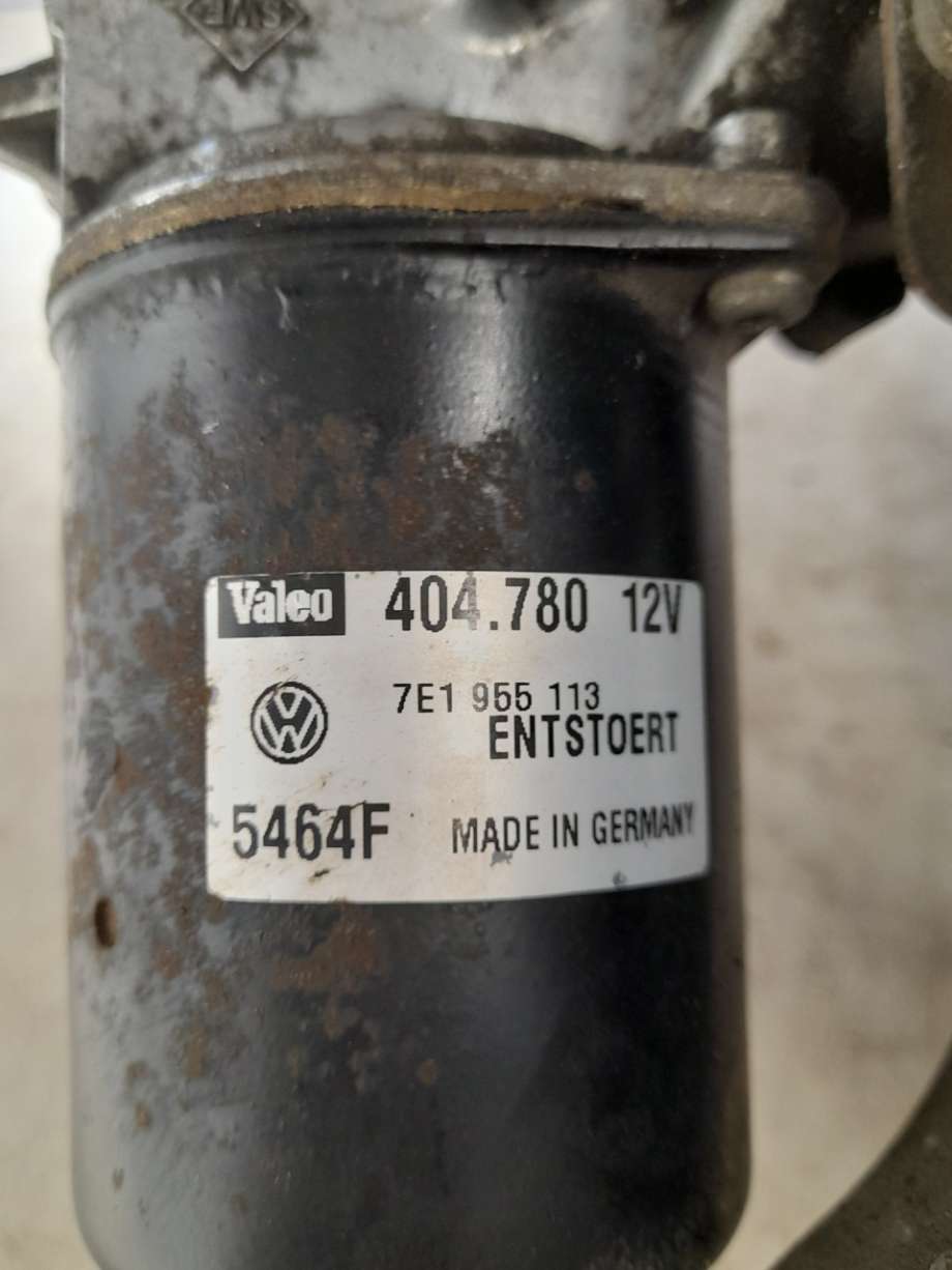 Viskermotor frontrute til VW Transporter / Caravelle 2003-2009 (Fase 1) (T5) (T5) (|7e1955113|7h1955023b)