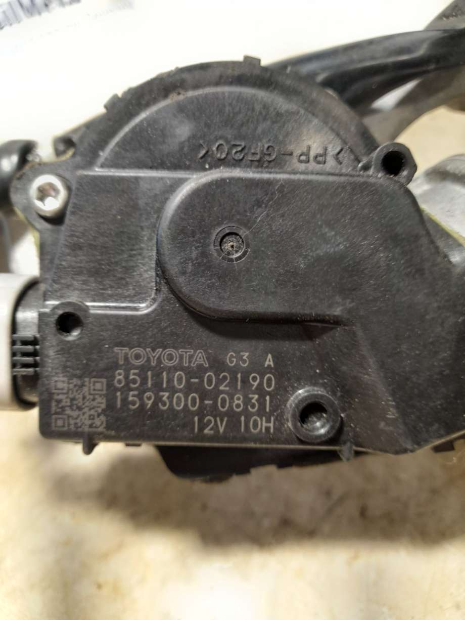 Viskermotor frontrute til Toyota Auris 2007-2010 (Type I, Fase 1)  (|8511002190)