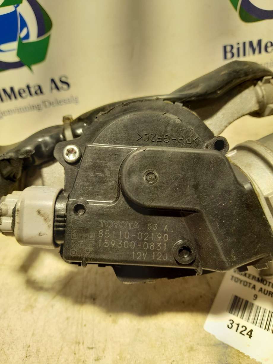Viskermotor frontrute til Toyota Auris 2007-2010 (Type I, Fase 1)  (|8511002190)