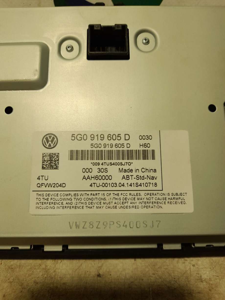 Instrument kjørecomputer til VW Golf VII 2012-2017 (Fase 1)  (|5g0919605d)