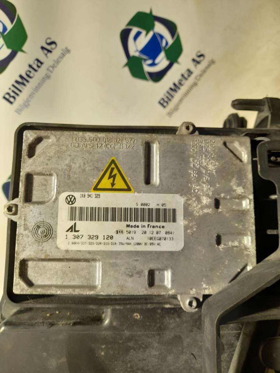 Frontlykt venstre xenon til VW Touran 2003-2006 (Type I, Fase 1) (|1t1941751a|1307329120)