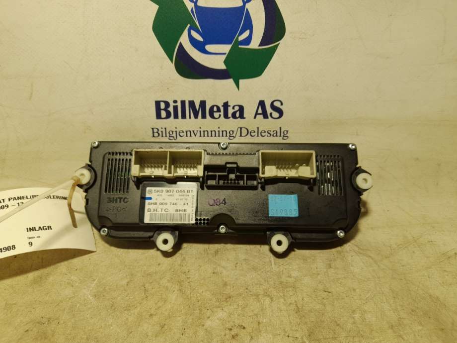 Varmeapparat betjening til VW Golf VI 2008-2012  (|5k0907044bt)