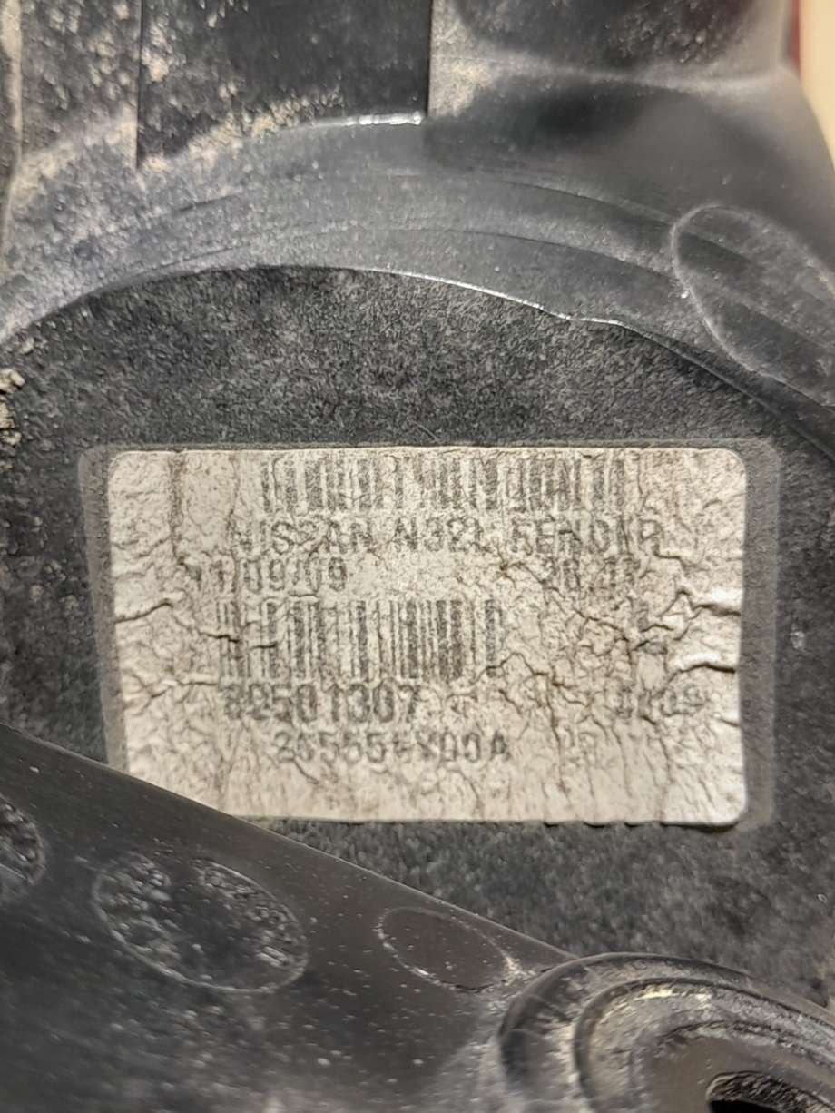 Baklykt venstre til Nissan Qashqai 2007-2010 (Type I, Fase 1)  