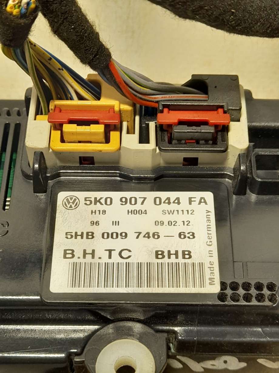 Varmeapparat betjening til VW Touran 2010-2015 (Type I, Fase 3)  (|5k0907044fa)