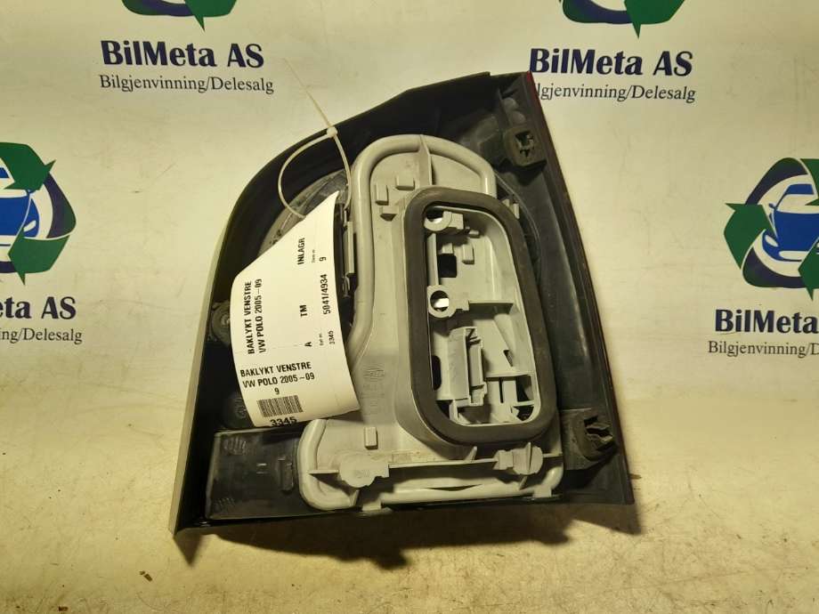 Baklykt venstre til VW Polo 2005-2009 (Type IV, Fase 2)  
