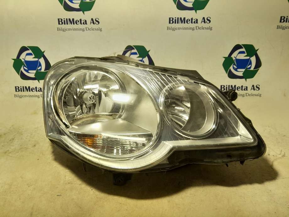 Frontlykt høyre halogen til VW Polo 2005-2009 (Type IV, Fase 2) (|6q1941008at)