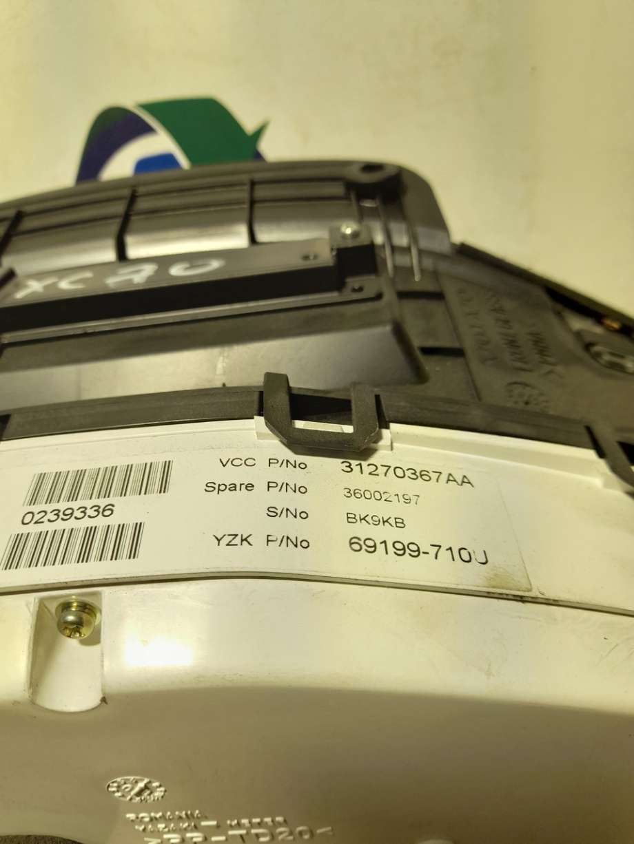 Speedometer til Volvo V70 2007-2013 (Type III, Fase 1)  (|31270367aa)