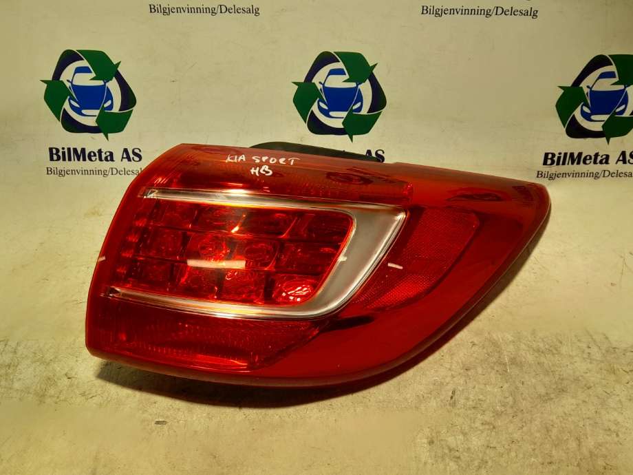 Baklykt høyre til Kia Sportage 2010-2016 (Type III)