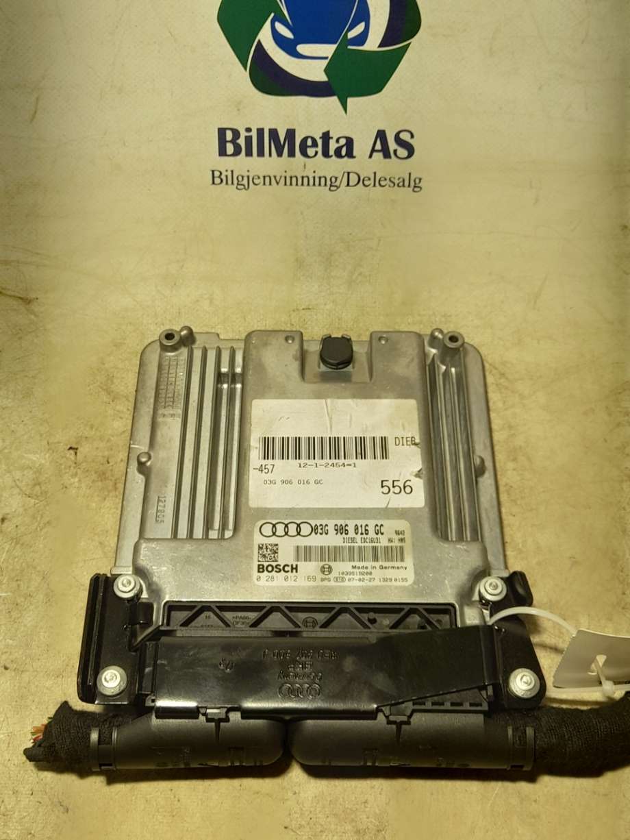 Styreenhet motor til Audi A6 2005-2008 (Type III, Fase 1) (C6) (C6) (|03g906016gc)