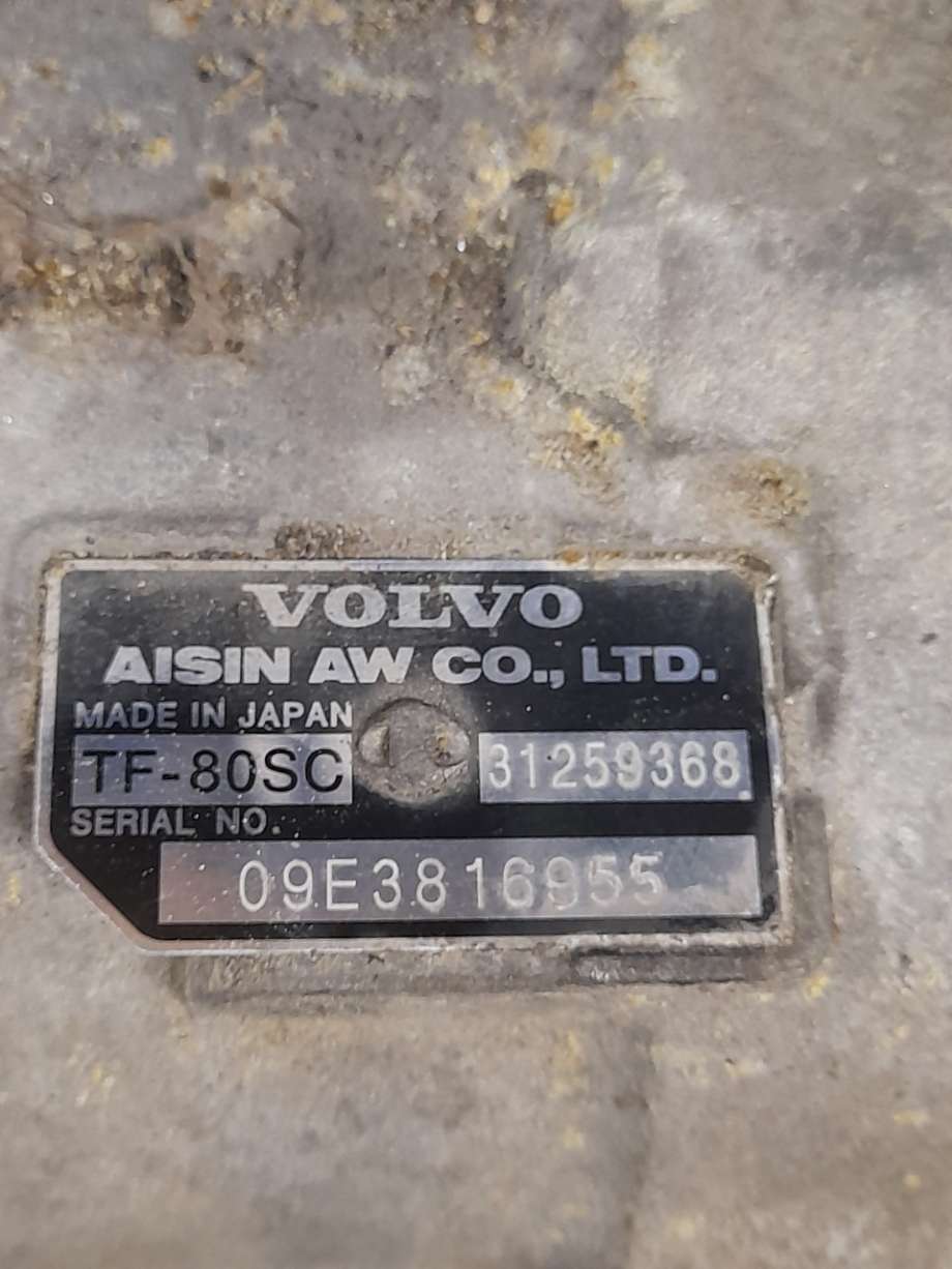 Girkasse automat til Volvo V70 2007-2013 (Type III, Fase 1) (|31259368|09e3816955)