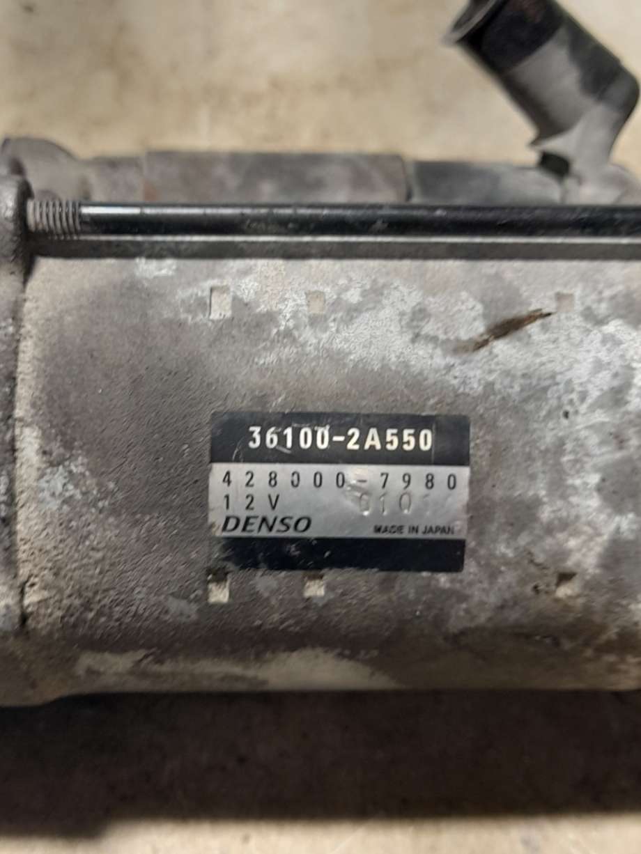 Starter diesel til Kia Sportage 2010-2016 (Type III) (|361002a550|4280007980)