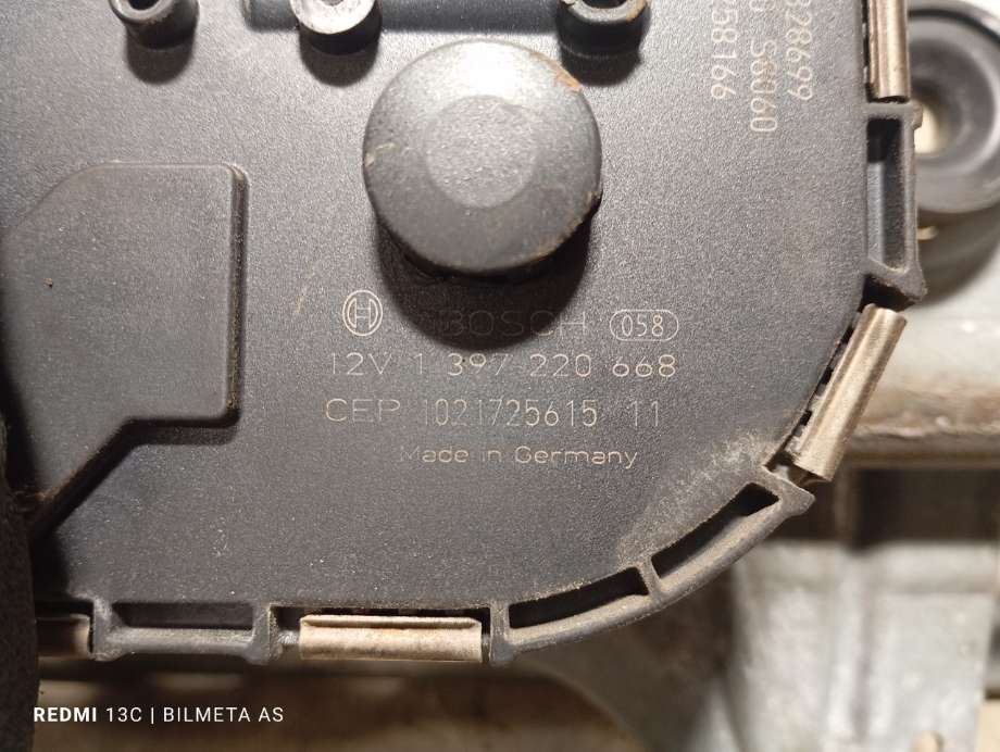 Viskermotor frontrute til Volvo V70 2007-2013 (Type III, Fase 1)  (|1397220668)